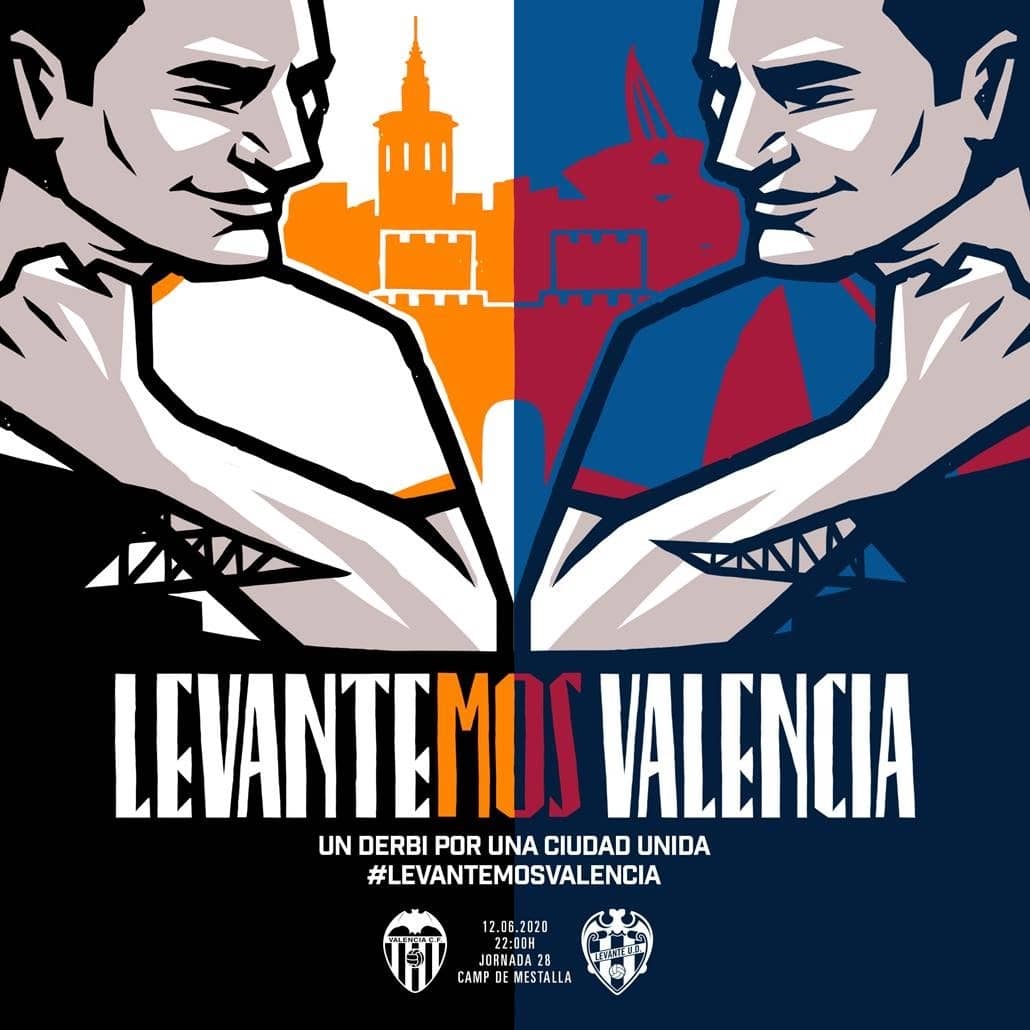“Levantemos Valencia”: Previa y alineaciones probables del derbi valenciano