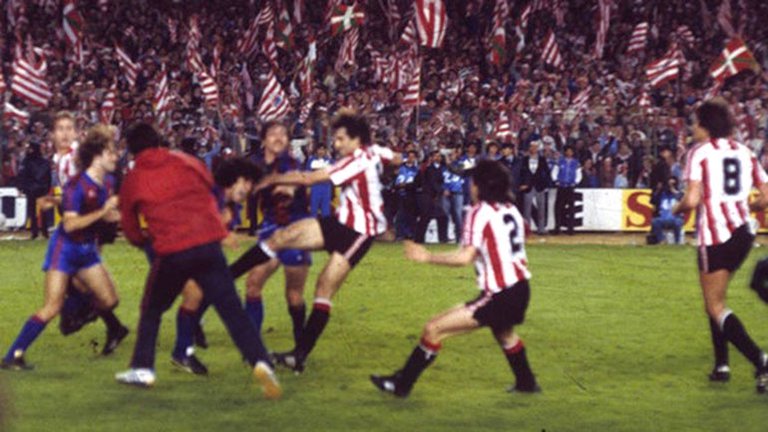 El día que Maradona acabó a tortas con todo el Athletic de Bilbao
