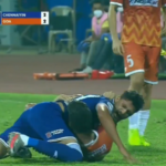 La lamentable agresión de Edu Bedía a un rival en la Superliga India