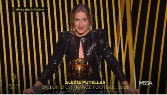 Alexia Putellas Balón de Oro 2021 