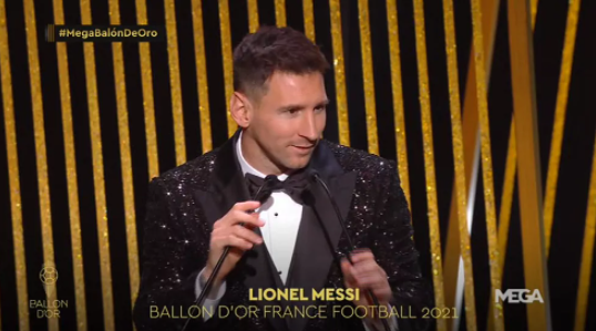 Messi  Balón de Oro 2021