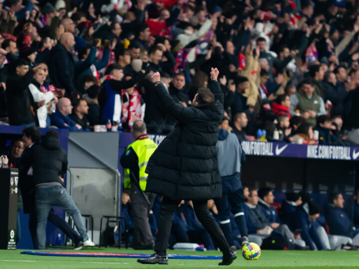 Simeone makes the reasons for Atlético de Madrid's improvement very clear
