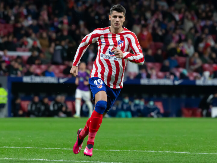 Álvaro Morata sows doubt about the arbitrations that Atlético de Madrid receives