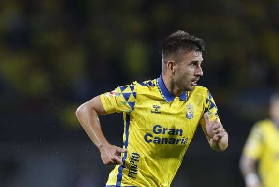 Manu Fuster og Alberto Moleiro, egennavne på UD Las Palmas