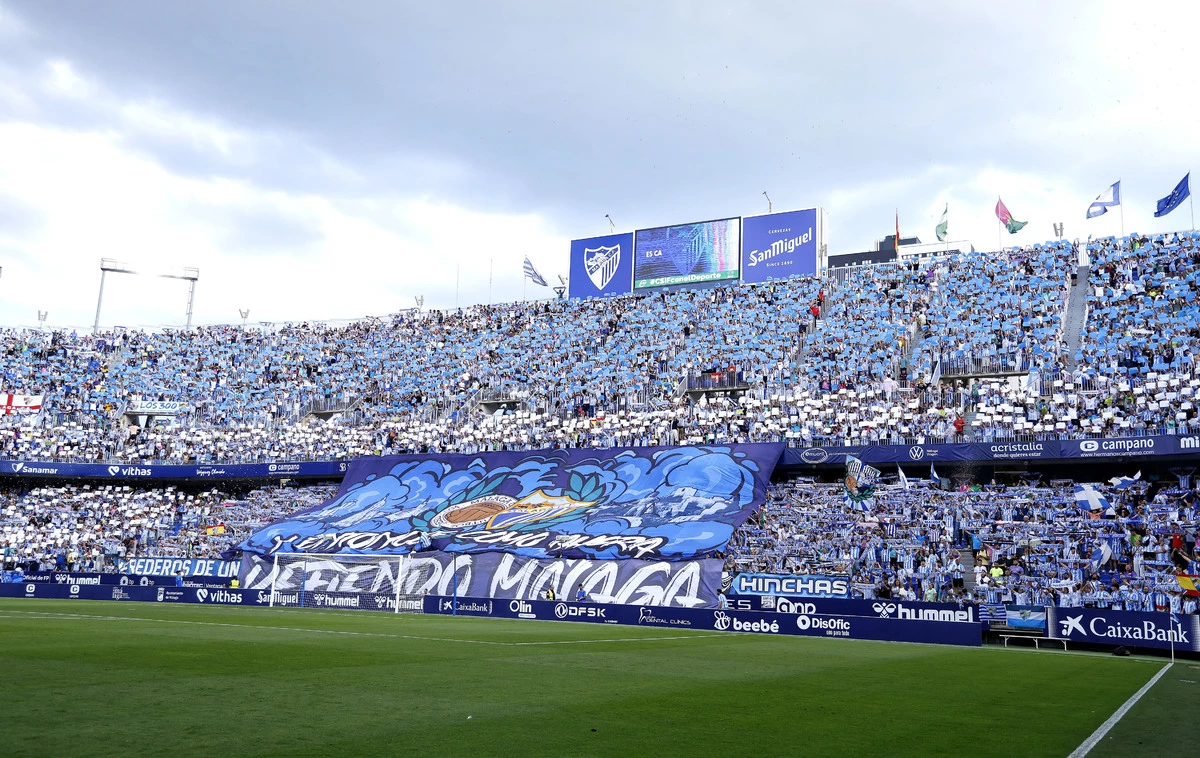 El Málaga CF, héroe económico de la temporada 23-24 gracias a su afición y el respaldo de LaLiga