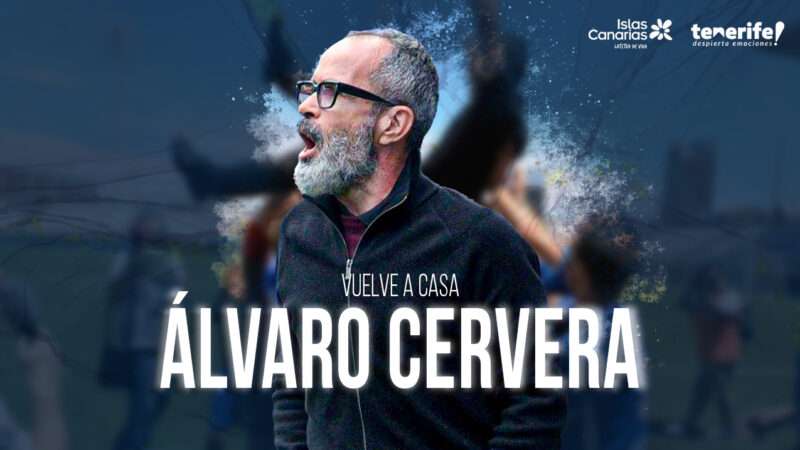 Álvaro Cervera regresa al CD Tenerife con el reto de la salvación