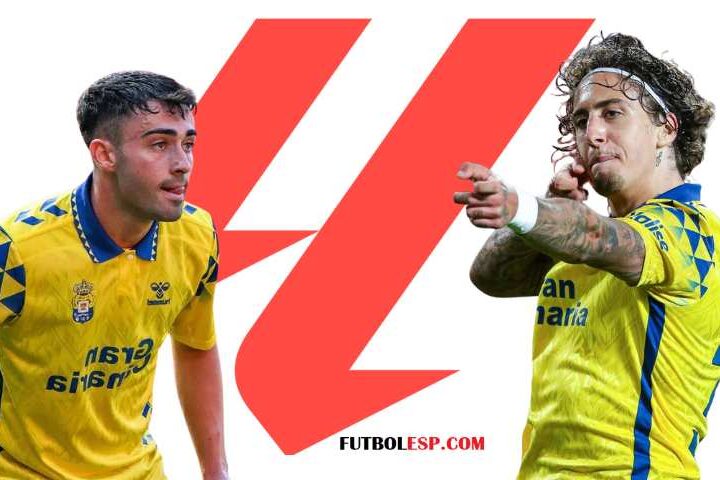 Fabio Silva and Alberto Moleiro, close to leaving UD Las Palmas